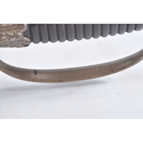 241 - WWII ERA GERMAN POLICE PARADE SWORD, made by Paul Wayersberg & Co Soligen, the blade still has the c... 