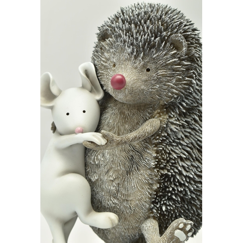 340 - DOUG HYDE (BRITISH 1972) 'COUNTRY DANCING' A LIMITED EDITION SCULPTURE, depicting a dancing Hedgehog... 