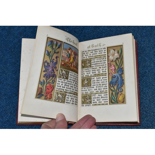 438 - THE BOOK OF RUTH, from the Holy Scriptures, the illuminations arranged and executed under the direct... 