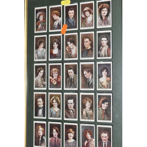 485 - CIGARETTE CARDS AND PRINTS, comprising Will's complete Cinema Stars series 1 & 2 and Will's Garden F... 