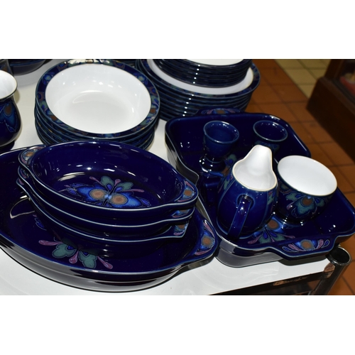 541 - A LARGE QUANTITY OF DENBY 'BAROQUE' DINNERWARE, comprising eight dinner plates, two circular covered... 