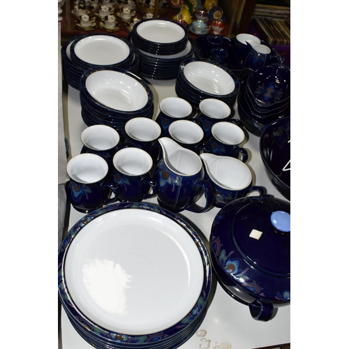 541 - A LARGE QUANTITY OF DENBY 'BAROQUE' DINNERWARE, comprising eight dinner plates, two circular covered... 