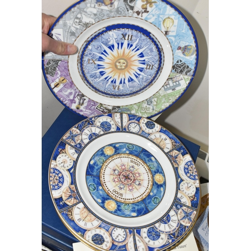 394 - A QUANTITY OF COLLECTOR'S PLATES, comprising four boxed Wedgwood limited edition Millenium collector... 