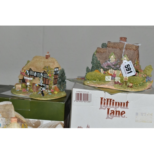 FORTY FOUR LILLIPUT LANE SCULPTURES FROM ANNIVERSARY AND SYMBOL OF