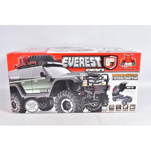 1 - A BOXED EVEREST GEN 7 PRO REDCAT RACING BRUSHED ELECTRIC 1:10 SCALE REMOTE CONTROLED PICKUP TRUCK, h... 