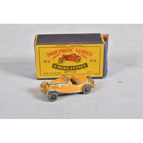 16 - A COLLECTION OF DIE-CAST MATCHBOX VEHICLES AND TWO OTHERS, to include a boxed Chevrolet Impala no. 5... 