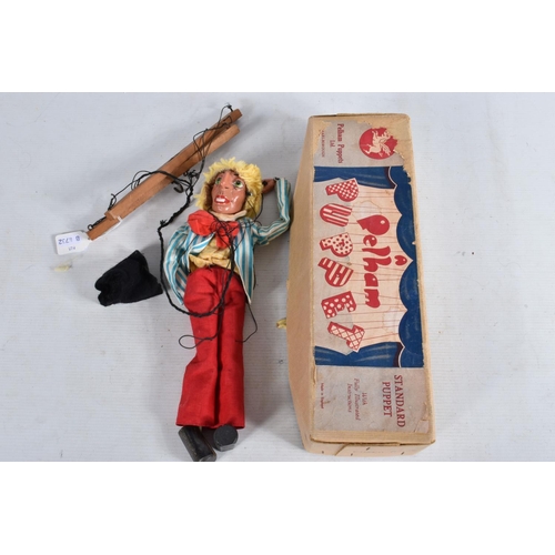37 - A BOXED PELHAM SL MAD HATTER PUPPET, appears complete and in fairly good condition, with only minor ... 