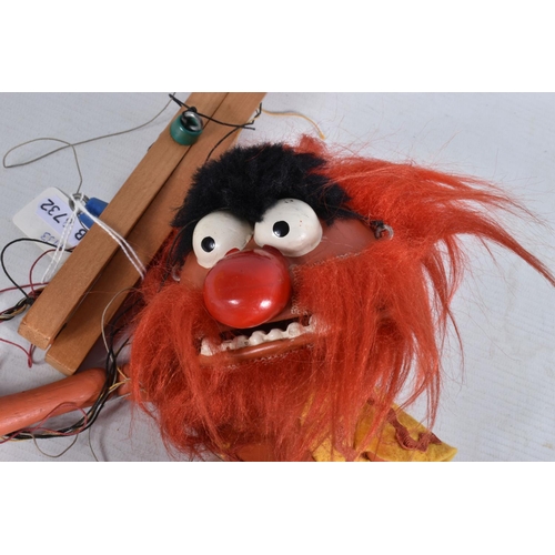 41 - TWO BOXED PELHAM PUPPETS, Deluxe SM Animal from the Muppet Show and Rod Hull's Emu, both appear comp... 