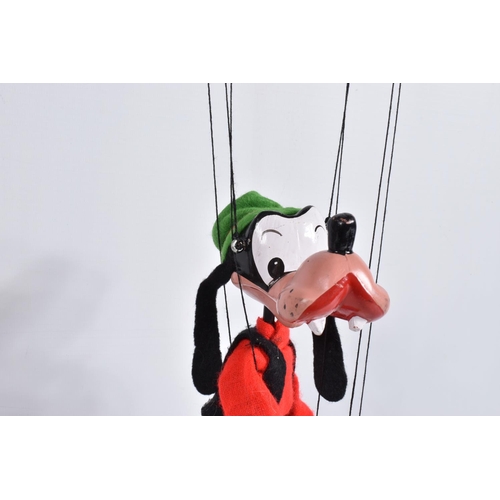 56 - FOUR BOXED DISNEY RELATED PELHAM PUPPETS, Minnie Mouse, Goofy, Pluto and Jiminy Cricket, all appear ... 