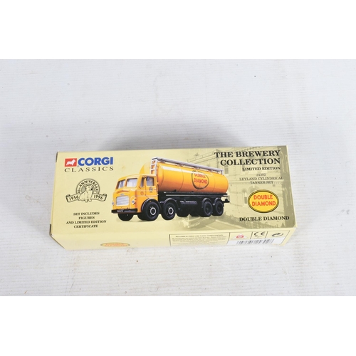 114 - A SELECTION OF BOXED CORGI CLASSICS TRUCKS AND LORRIES, included is a Power Petroleum Layland Octopu... 