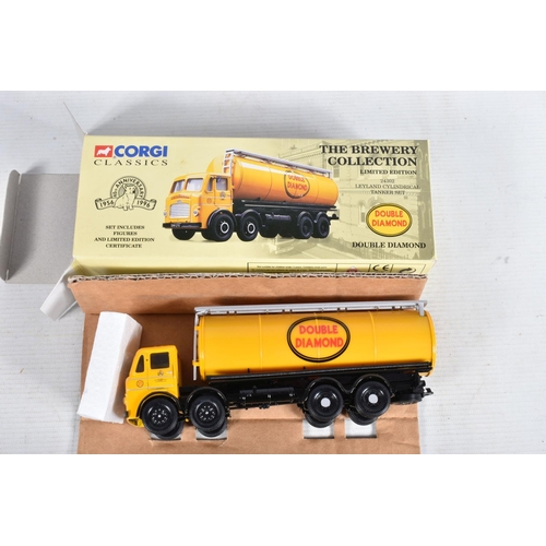 114 - A SELECTION OF BOXED CORGI CLASSICS TRUCKS AND LORRIES, included is a Power Petroleum Layland Octopu... 