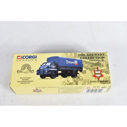 114 - A SELECTION OF BOXED CORGI CLASSICS TRUCKS AND LORRIES, included is a Power Petroleum Layland Octopu... 