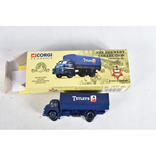 114 - A SELECTION OF BOXED CORGI CLASSICS TRUCKS AND LORRIES, included is a Power Petroleum Layland Octopu... 