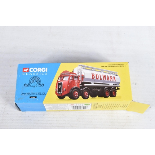 114 - A SELECTION OF BOXED CORGI CLASSICS TRUCKS AND LORRIES, included is a Power Petroleum Layland Octopu... 