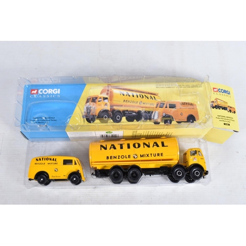 114 - A SELECTION OF BOXED CORGI CLASSICS TRUCKS AND LORRIES, included is a Power Petroleum Layland Octopu... 