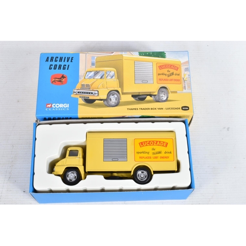 115 - A COLLECTION OF BOXED CORGI TRUCKS AND LORRIES, to include a selection of archive Corgi models, 1110... 