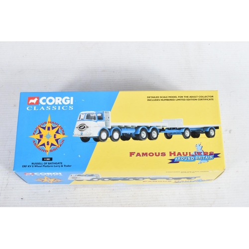 115 - A COLLECTION OF BOXED CORGI TRUCKS AND LORRIES, to include a selection of archive Corgi models, 1110... 