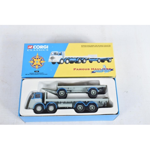 115 - A COLLECTION OF BOXED CORGI TRUCKS AND LORRIES, to include a selection of archive Corgi models, 1110... 