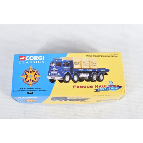 115 - A COLLECTION OF BOXED CORGI TRUCKS AND LORRIES, to include a selection of archive Corgi models, 1110... 