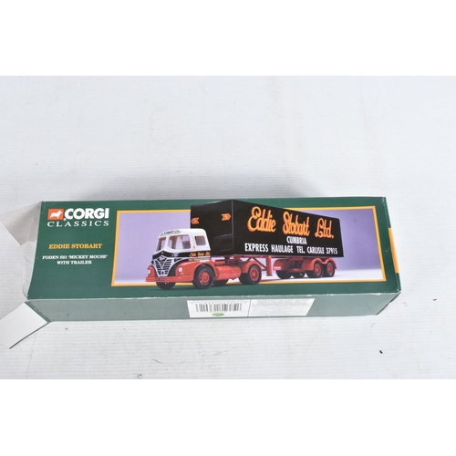 115 - A COLLECTION OF BOXED CORGI TRUCKS AND LORRIES, to include a selection of archive Corgi models, 1110... 