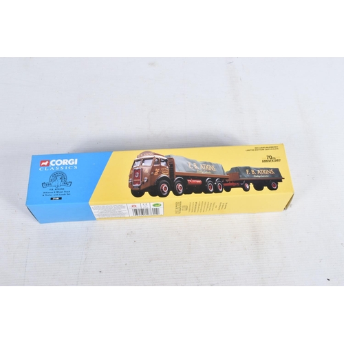 115 - A COLLECTION OF BOXED CORGI TRUCKS AND LORRIES, to include a selection of archive Corgi models, 1110... 