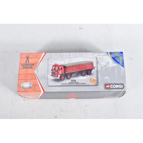 115 - A COLLECTION OF BOXED CORGI TRUCKS AND LORRIES, to include a selection of archive Corgi models, 1110... 