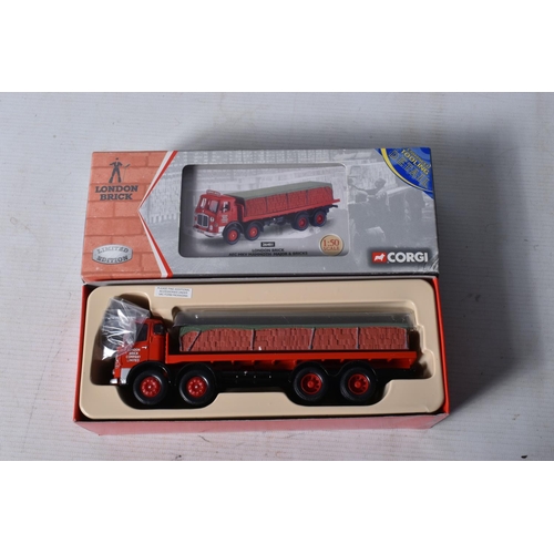 115 - A COLLECTION OF BOXED CORGI TRUCKS AND LORRIES, to include a selection of archive Corgi models, 1110... 