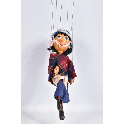 64 - A BOXED PELHAM SL SARAH SWEDE PUPPET, appears complete and in fairly good condition with only minor ... 