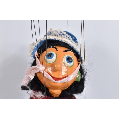 64 - A BOXED PELHAM SL SARAH SWEDE PUPPET, appears complete and in fairly good condition with only minor ... 