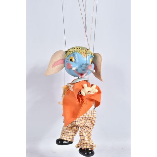 65 - A BOXED PELHAM SL63 ELEPHANT PUPPET, version without label to clothing, appears complete and in fair... 