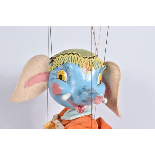 65 - A BOXED PELHAM SL63 ELEPHANT PUPPET, version without label to clothing, appears complete and in fair... 