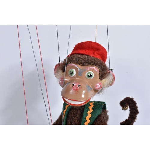 67 - A BOXED PELHAM SL MONKEY PUPPET, appears complete and in good condition with only minor marking and ... 