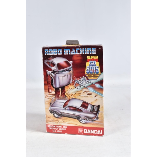 71 - A BOXED BANDAI ROBO MACHINE BATTERY OPERATED ROBOT WINCH TRUCK, No.0503211, not tested, with three o... 