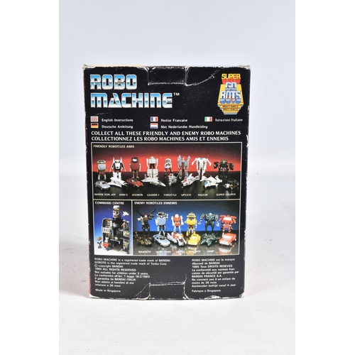 71 - A BOXED BANDAI ROBO MACHINE BATTERY OPERATED ROBOT WINCH TRUCK, No.0503211, not tested, with three o... 