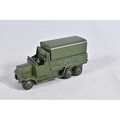 73 - A BOXED DINKY TOYS MEDIUM TANK GIFT SET, No.151, (A2188) comprising Medium Tank, No.151a, Six Wheel ... 