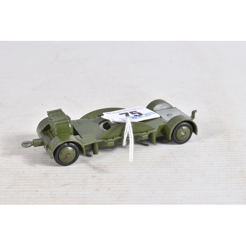 75 - A BOXED DINKY TOYS MOBILE ANTI-AIRCRAFT UNIT GIFT SET, No.161 (A2257) comprising Lorry with Searchli... 