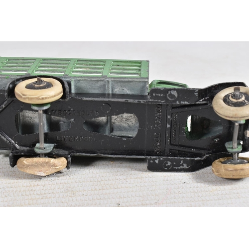 81 - A QUANTITY OF PRE WAR AND EARLY POSTWAR DINKY TOYS VEHICLES, all in playworn condition, many are suf... 