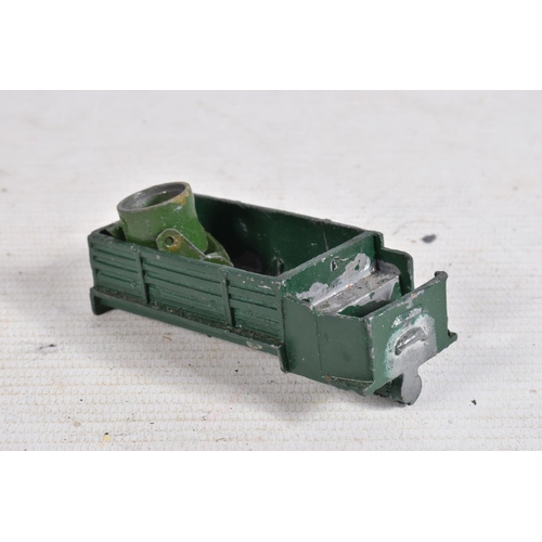 82 - A QUANTITY OF PRE WAR AND EARLY POSTWAR DINKY TOYS AND OTHER MILITARY VEHICLES, all in playworn cond... 