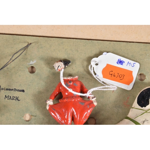 88 - A BOXED BRITAINS MAMMOTH CIRCUS SET, No,1442, playworn condition with paint loss and wear, missing E... 