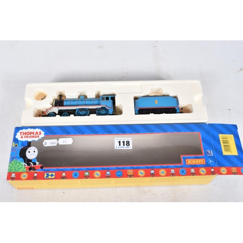 118 - A BOXED HORNBY RAILWAYS OO GAUGE THOMAS AND FRIENDS, 'Edward' the blue engine No.2 (R9232), appears ... 