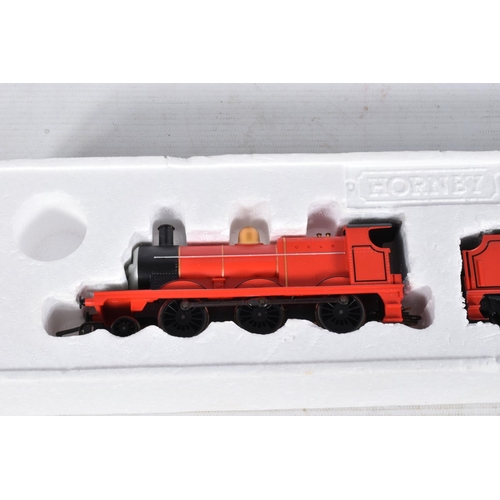 121 - A BOXED HORNBY RAILWAYS OO GAUGE THOMAS AND FRIENDS, 'James' the red engine No.5 (R852), appears com... 