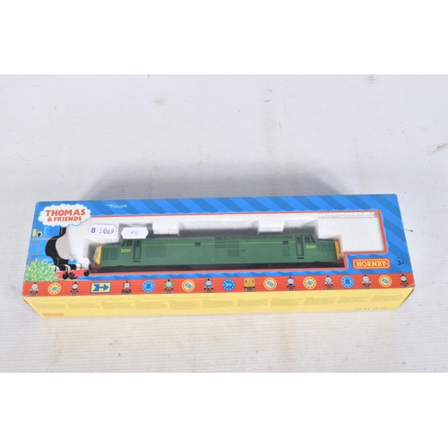 124 - TWO BOXED HORNBY RAILWAYS OO GAUGE THOMAS AND FRIENDS LOCOMOTIVES, 'Hymek' No.D7071, B.R. blue liver... 