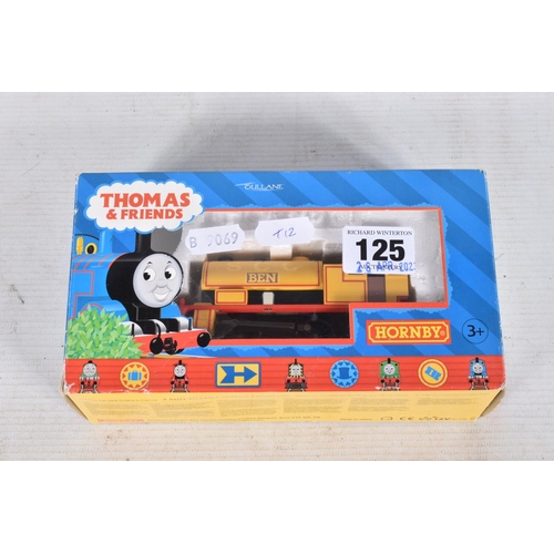 125 - THREE BOXED HORNBY RAILWAYS OO GAUGE THOMAS AND FRIENDS LOCOMOTIVES, 'Thomas' No.1 blue livery (R351... 