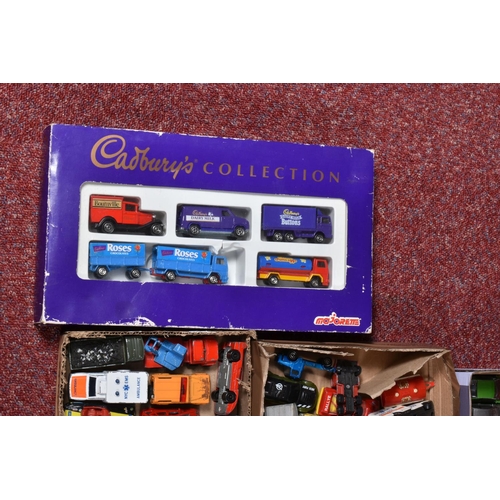 138 - A SELECTION OF BOXED, UNBOXED AND PLAYWORN MODEL VEHICLES, to include a small quantity of Oxford Aut... 