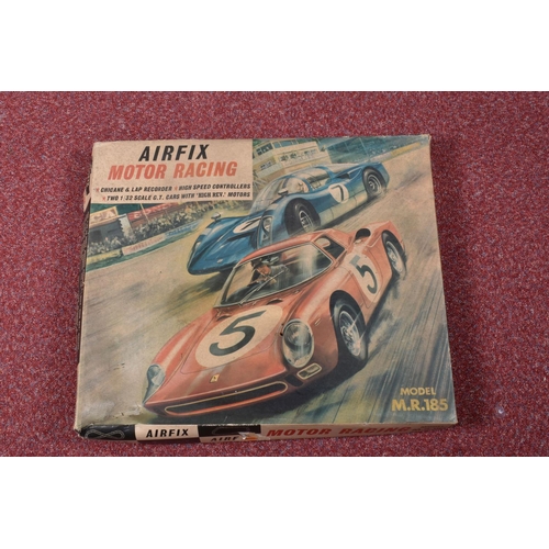 139 - A QUANTITY OF UNBOXED AND ASSORTED VINTAGE SCALEXTRIC, AIRFIX AND OTHER SLOT CARS, not tested, all i... 