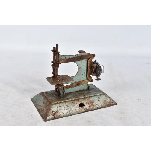 144 - A QUANTITY OF ASSORTED CHILDS MICROSCOPES AND SEWING MACHINES, to include Britex Naturalist microsco... 