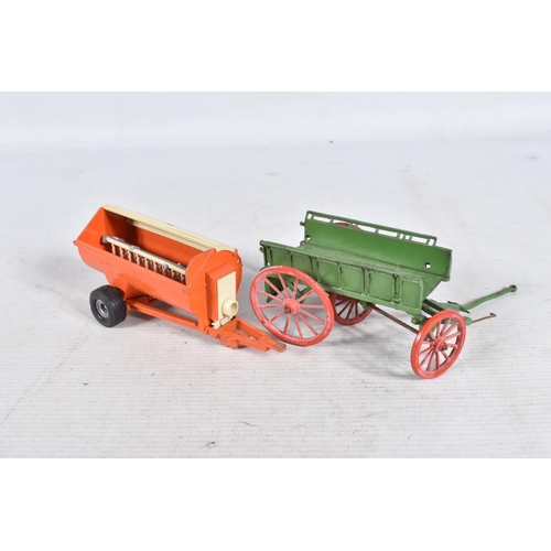 159 - A BOXED SCHUCO 1:18 SCALE FERGUSON TE 20 TRACTOR, No.00105, with two boxed Ertl Vintage Gasoline Eng... 