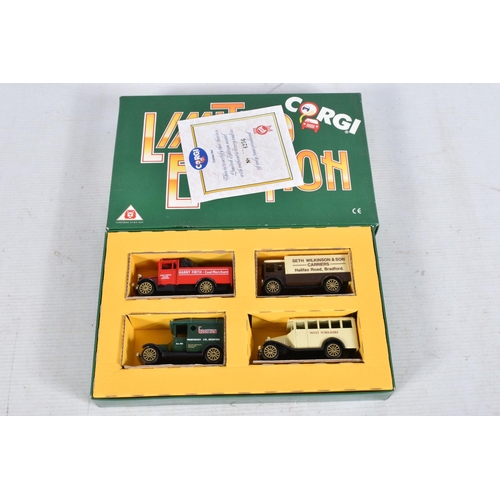 162 - A QUANTITY OF BOXED CORGI CLASSICS LORRY, TRUCK AND VAN MODELS, to include Heavy Haulage series and ... 