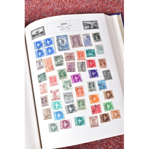 220 - A BOX AND TWO FRAMES OF MOSTLY FACE VALUE GB STAMPS, also a collection worldwide stamps in a Stanley... 