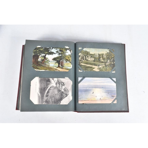 226 - POSTCARDS, three albums containing approximately 648* early 20th century Postcards (early Edwardian ... 